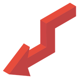 Bend Left Arrow  Icon