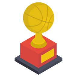 Troféu de basquete  Ícone