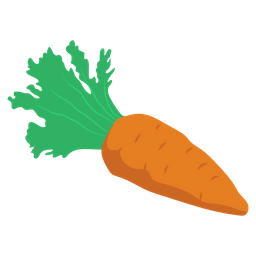 Vegetales de zanahoria  Icono