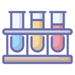 Chemische Fläschchen  Symbol