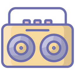 Audio-Abspielgerät; Audio-Player; Musikabspielgerät  Symbol