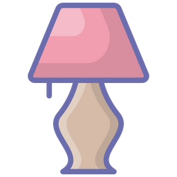 Nachttischlampe  Symbol