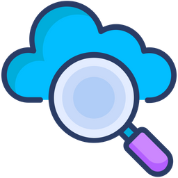 Cloud Search  Icon