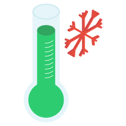 Freezing Temperature  Icon