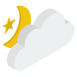 Cloudy Night  Icon