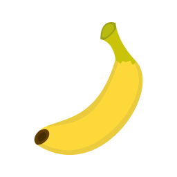 Banane  Icône