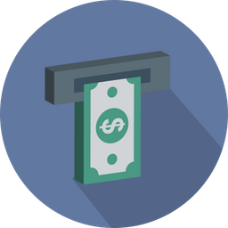 Cash Withdrawal  Icon