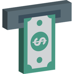 Cash Withdrawal  Icon