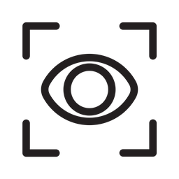 Eye Recognition  Icon