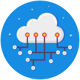 Cloud Network Cloud Computing Platform Icon