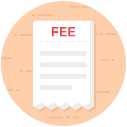 Fee List Bill Charge Icon