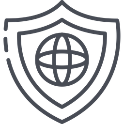 Global Secure Shield  Icon