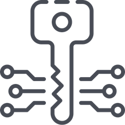 Chave eletrônica  Ícone