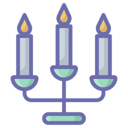 Kerzenständer  Symbol