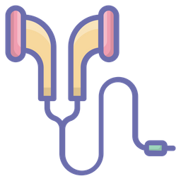 Dispositif d'écouteurs  Icône