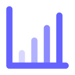 Graphique à barres  Icône