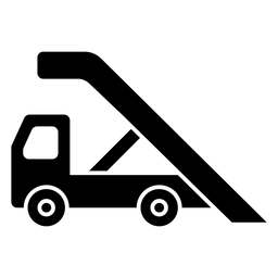 Flugzeugtreppe  Symbol