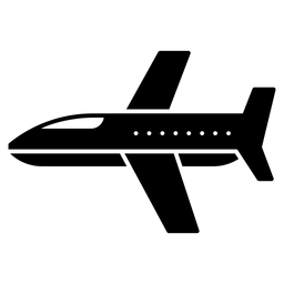 Flugzeugflug  Symbol