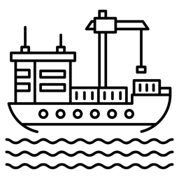 Massengutfrachter  Symbol