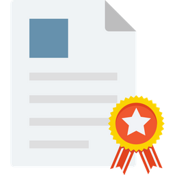 Certificate  Icon