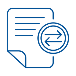 Exchange-Textdatei  Symbol