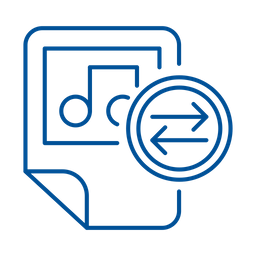 Exchange Audio file  Icon