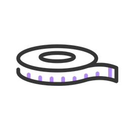 Fita métrica  Ícone