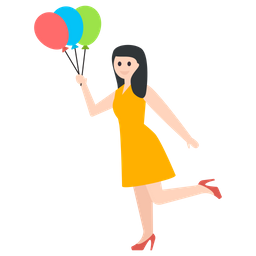 Balloon Girl  Icon