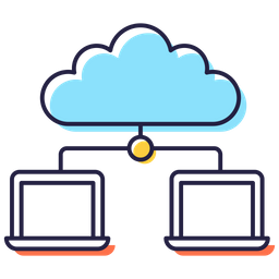 Cloud Network  Icon