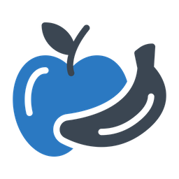 Apple and banana  Icon