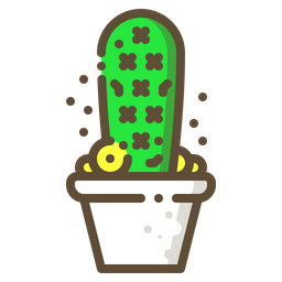 Cactus dedo de dama  Icono