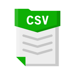 Csv file  Icon