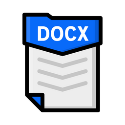 Docx-Datei  Symbol