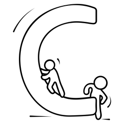 Buchstabe C  Symbol