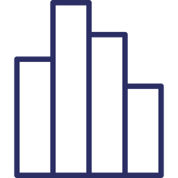 Graphique à barres  Icône