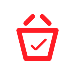 Basket Checked  Icon