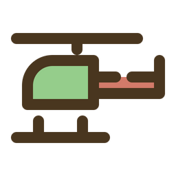 Hélicoptère  Icône