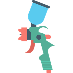 Automotive Spray Gun  Icon