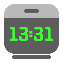 Digital clock  Icon