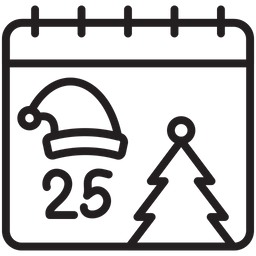 Christmas Calendar  Icon