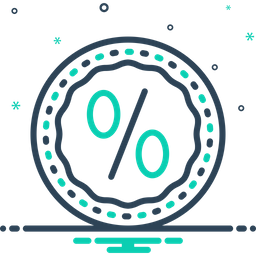 Percentagem  Ícone