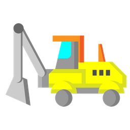 Backhoe loader  Icon