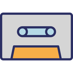 Audio Cassette  Icon