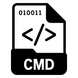 Cmd-Datei  Symbol