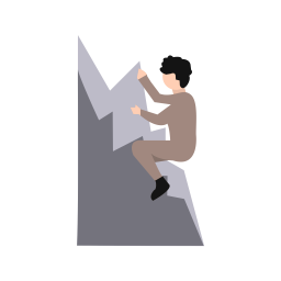 Climbing  Icon