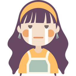 Crying Girl  Icon