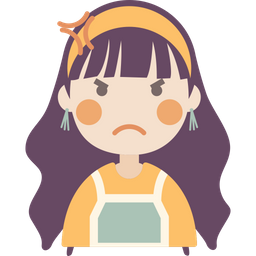 Angry Girl  Icon