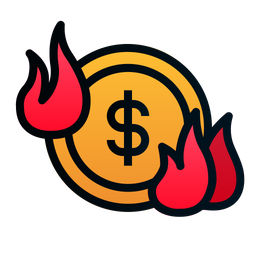 Burn Rate  Icon