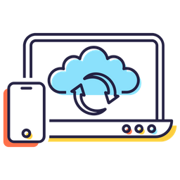 Cloud-Synchronisierung  Symbol