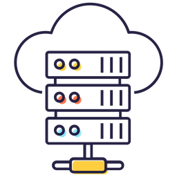 Cloud Server  Symbol